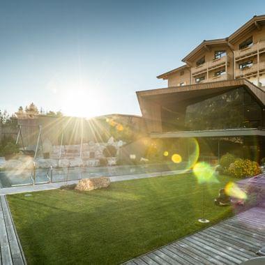 Thermalpool in der Riederalm Leogang Thermalpool in der Riederalm Leogang